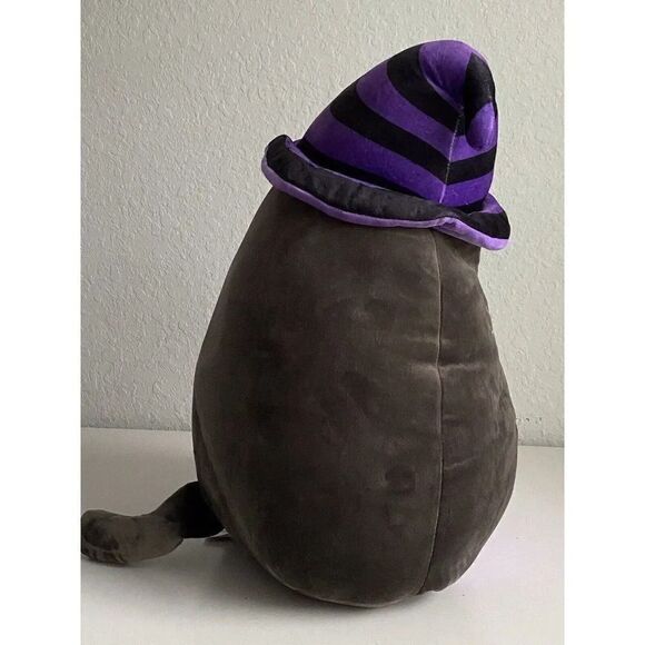 Squishmallow 16” Autumn Black Cat With Halloween Witch Hat Soft Plush NEW 2023 - Picture 8 of 12